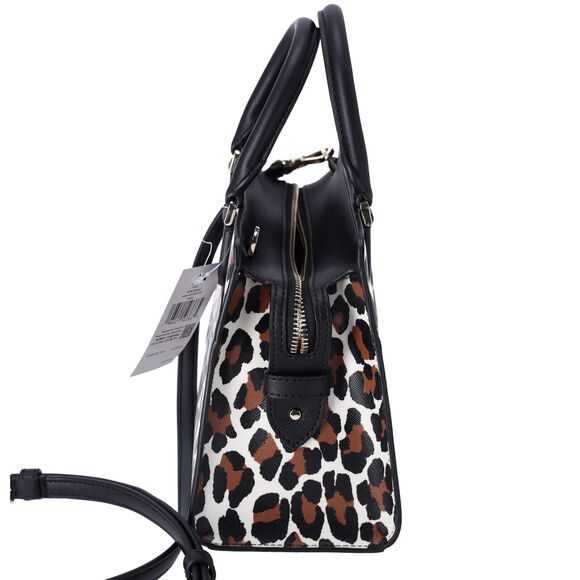 Kate Spade Madison Spotted Animal Leopard Printed Small Satchel KI363 - Picture 4 of 4